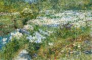 Childe Hassam The Water Garden oil painting on canvas